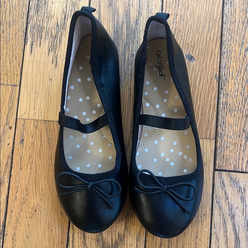 Cat & Jack Black Ballet Flats